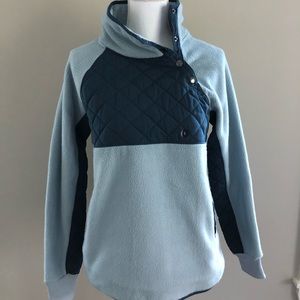 AE Side Button Fleece Sweater